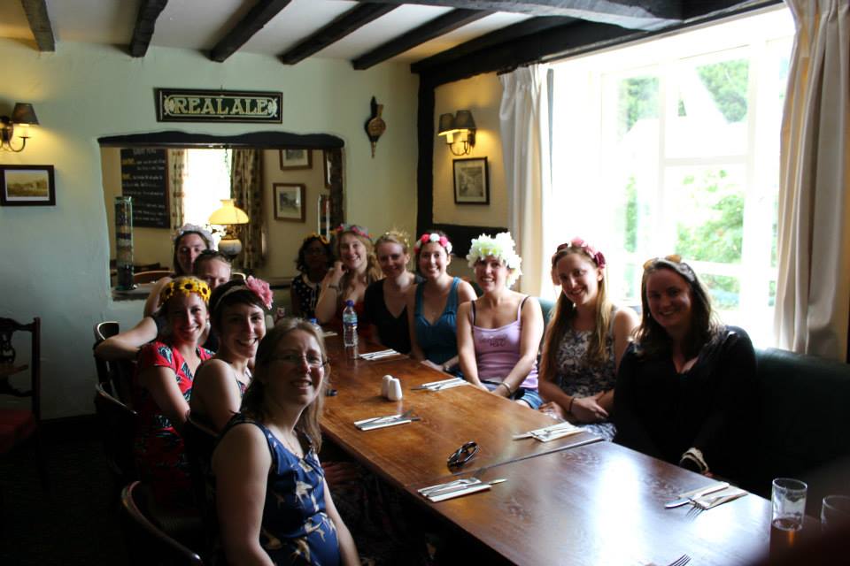 We fitted in very well with the locals