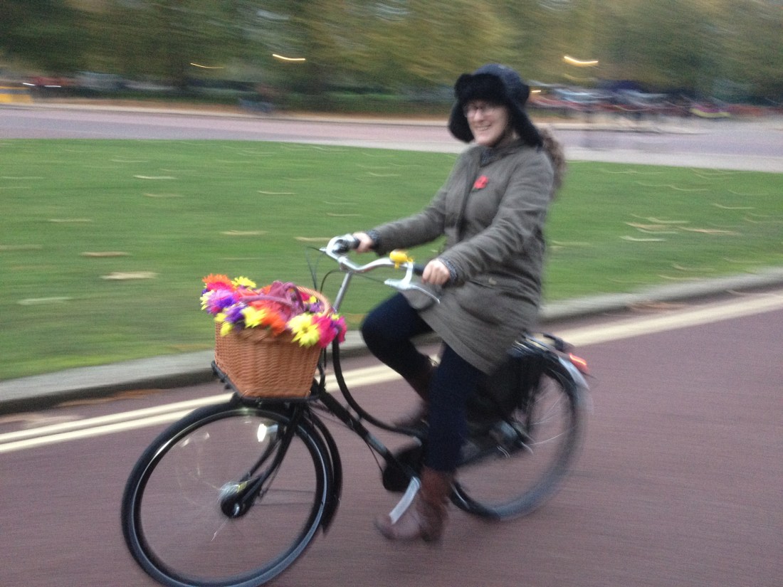 Same same but different: ten months later, still practicing in Hyde Park but on my very own bike